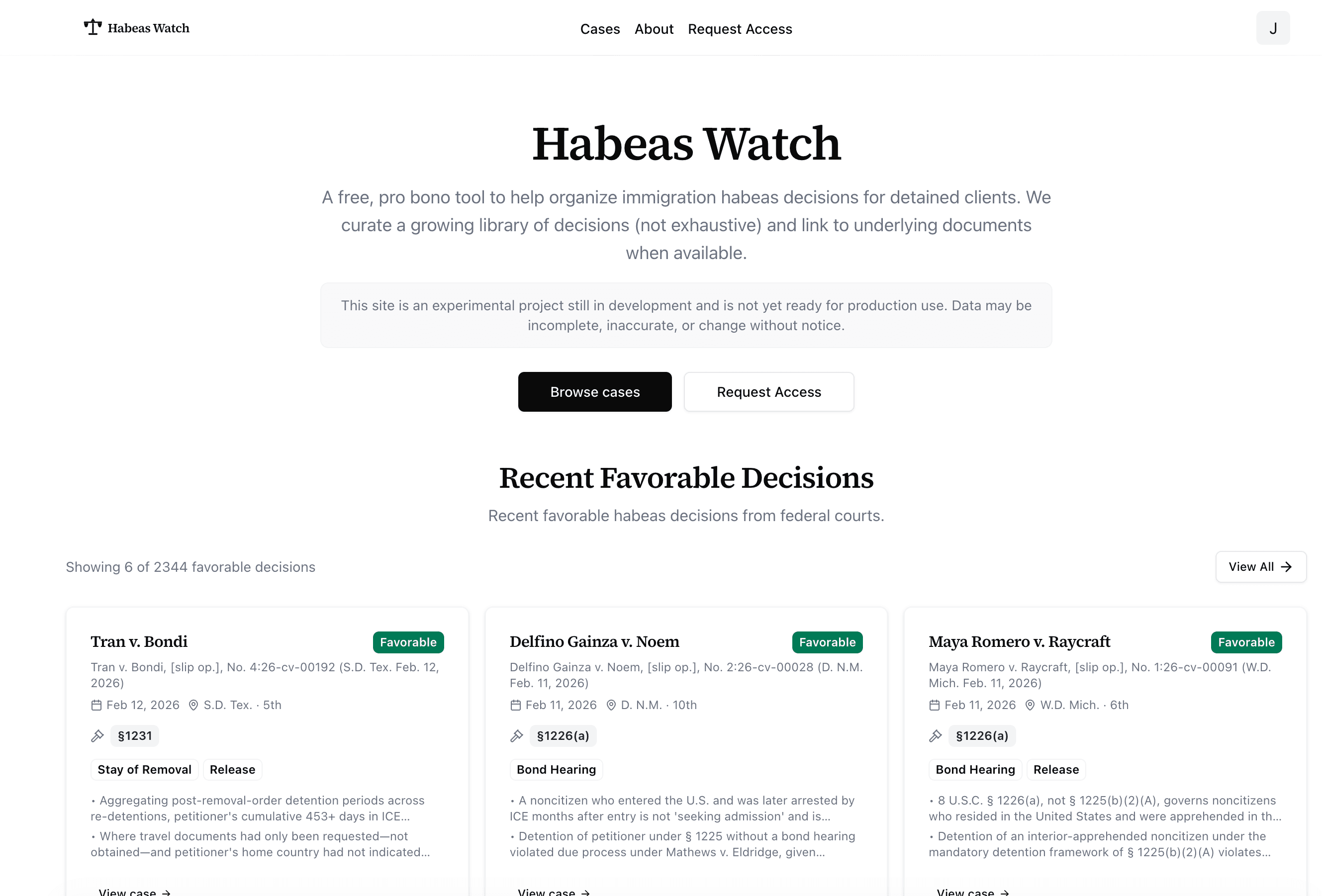 Habeas Watch