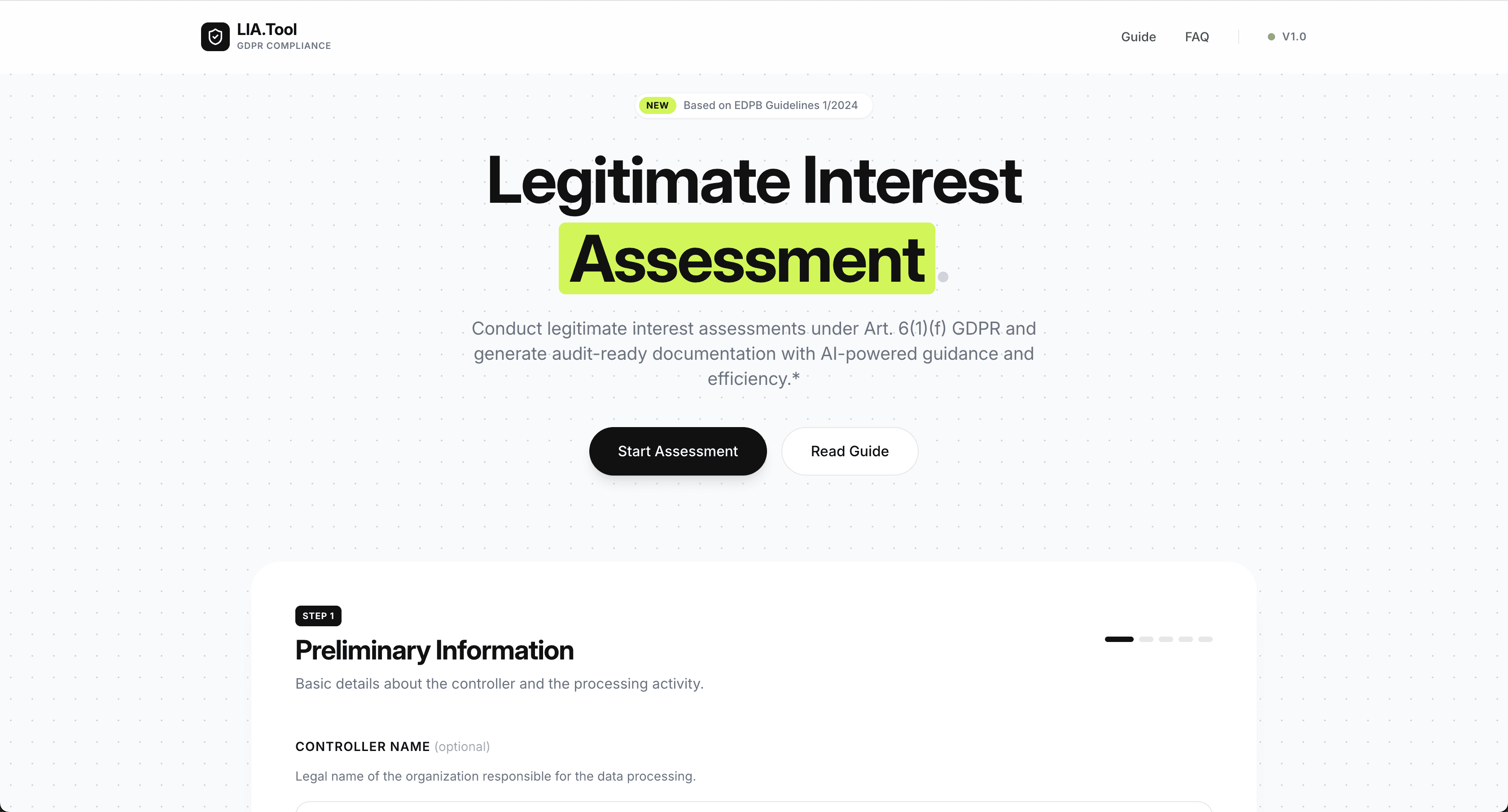 LIA Tool
